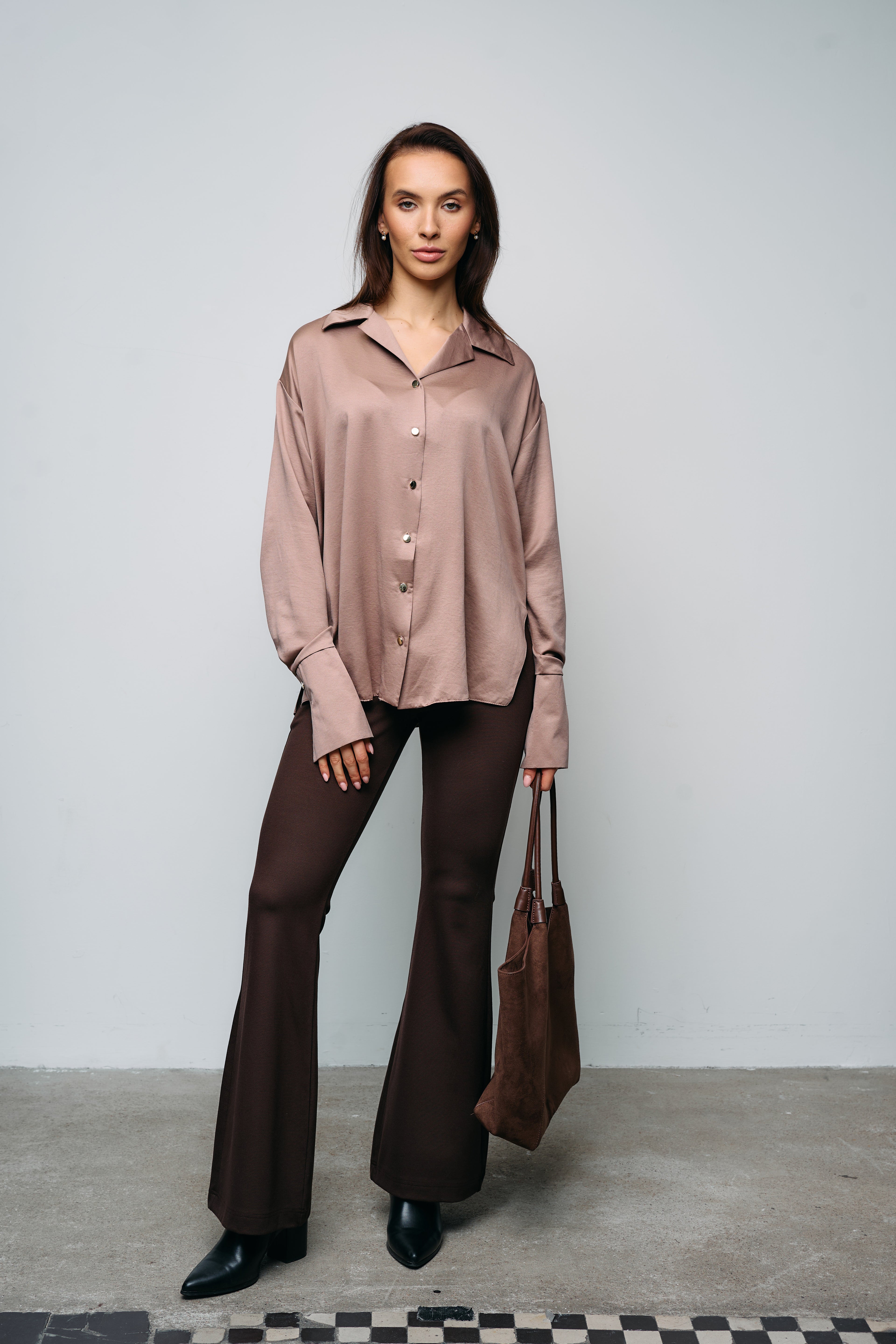 Koszula satynowa Maddie