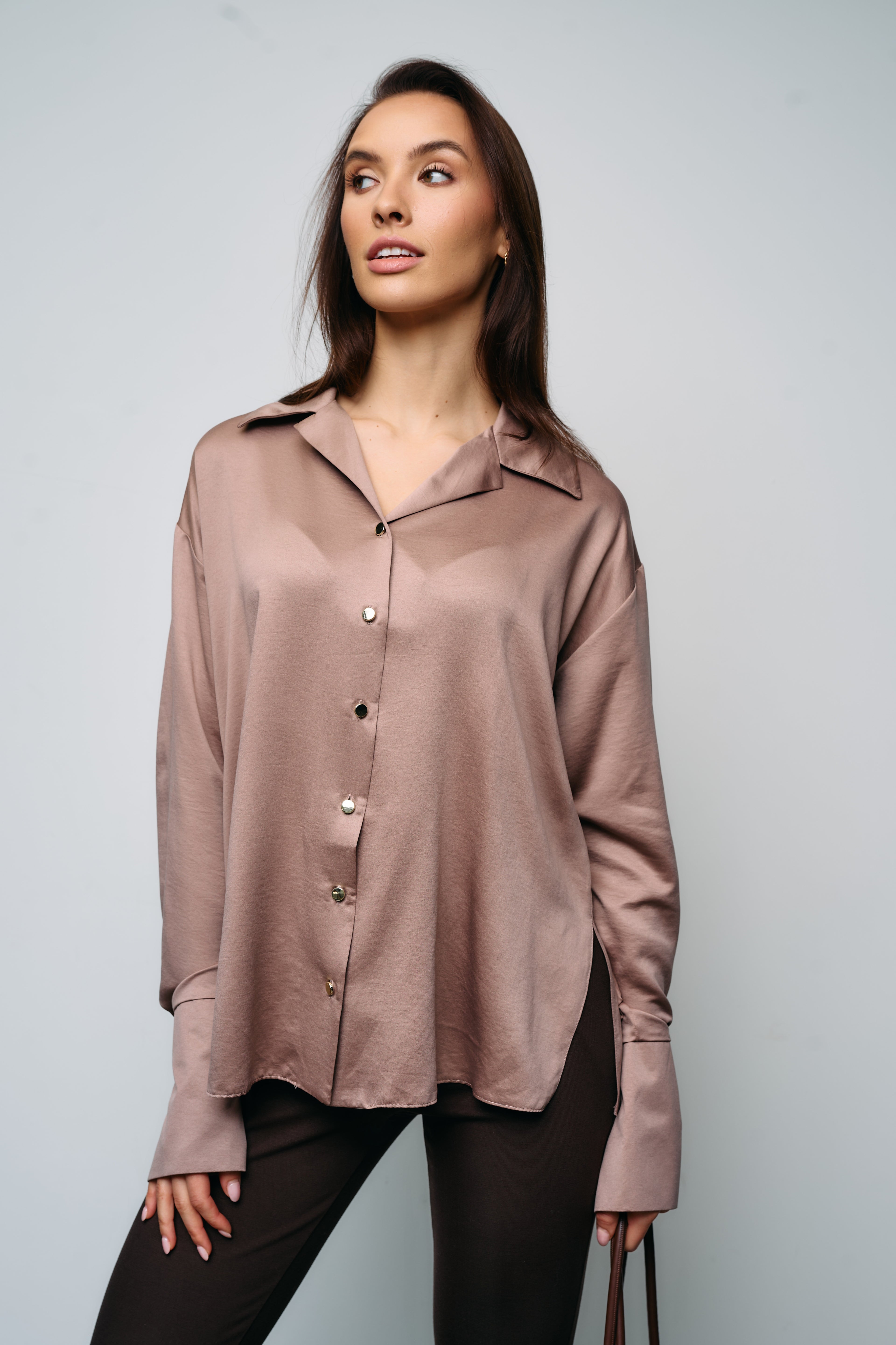 Koszula satynowa Maddie