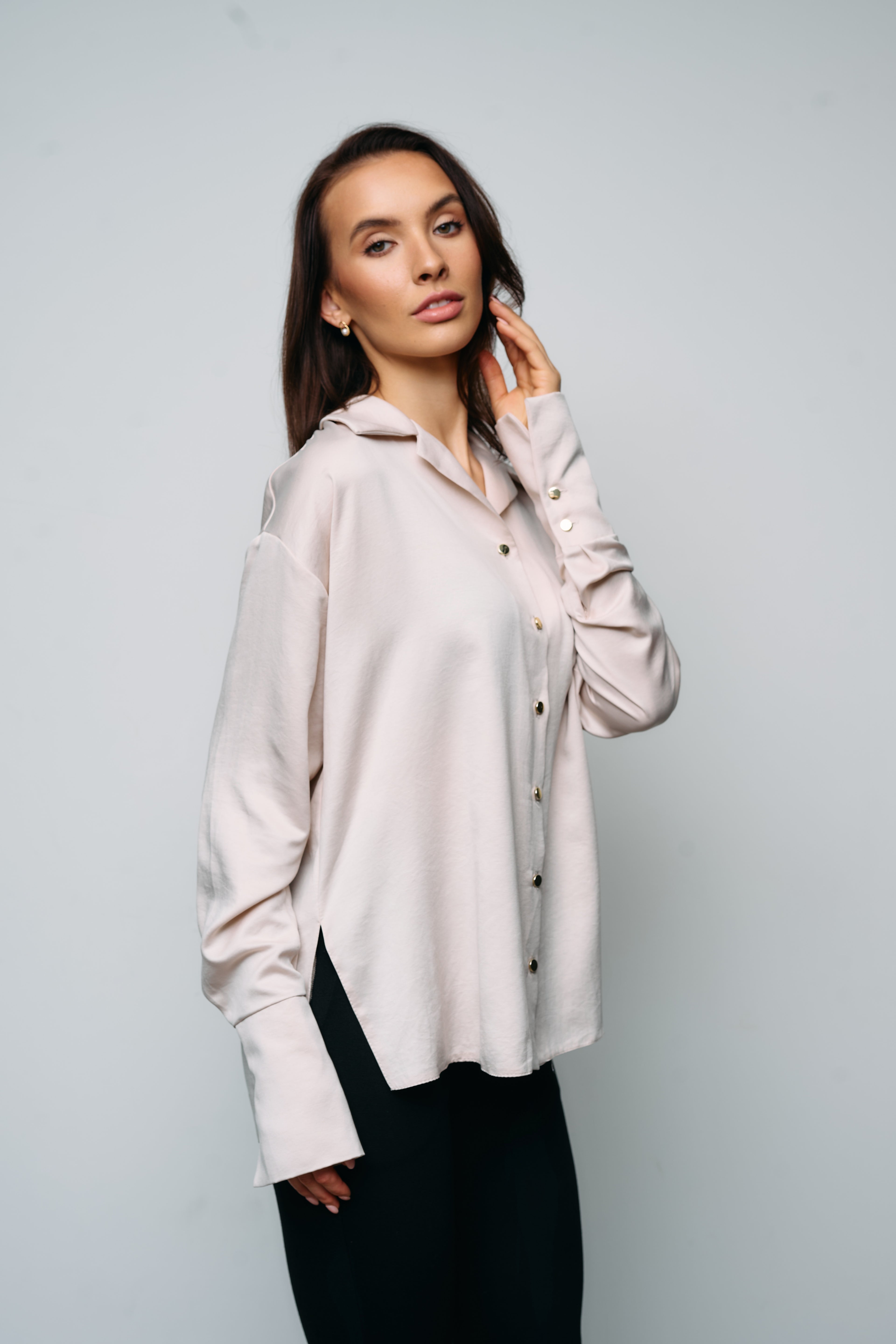 Koszula satynowa Maddie