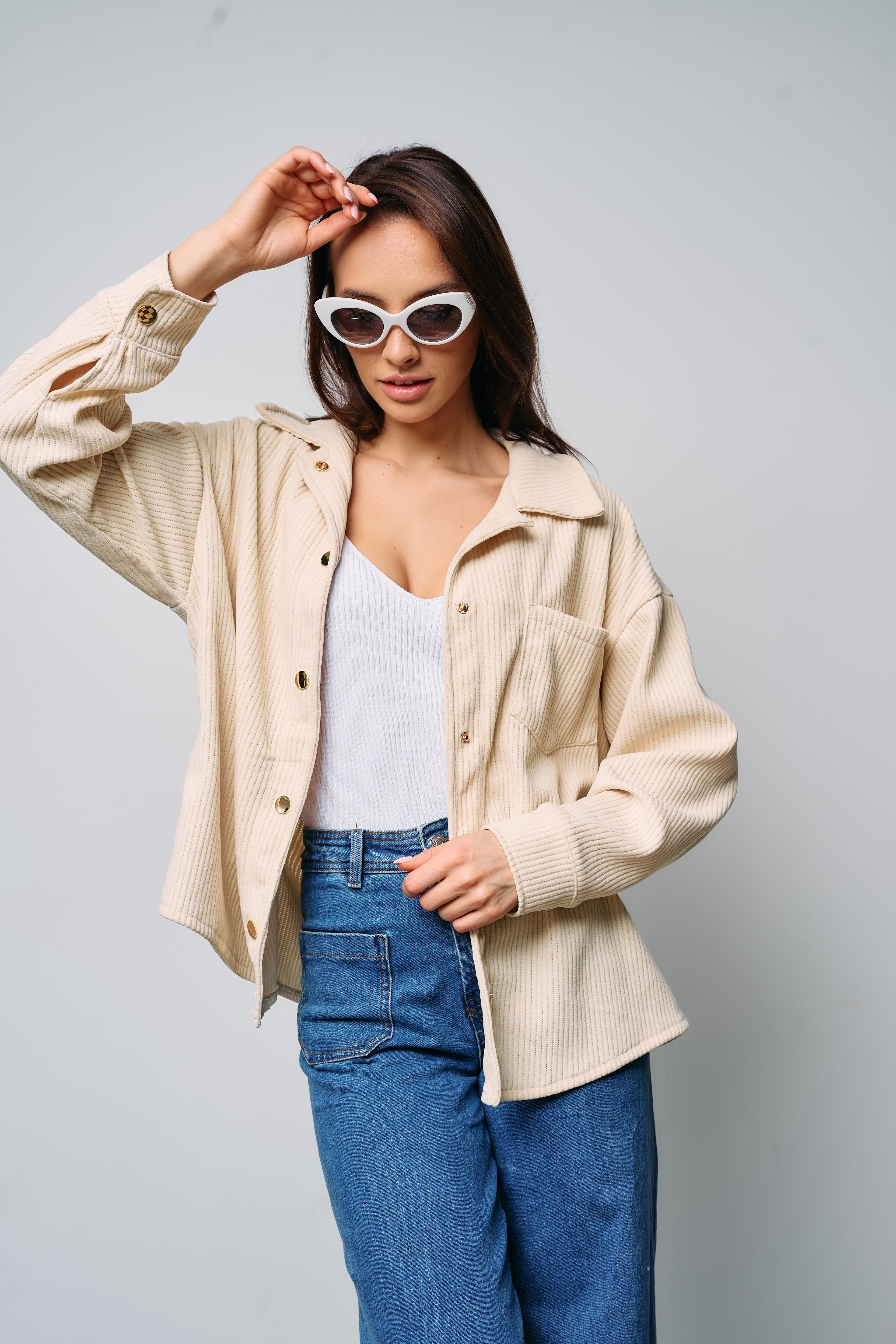 Koszula sztruksowa Harper