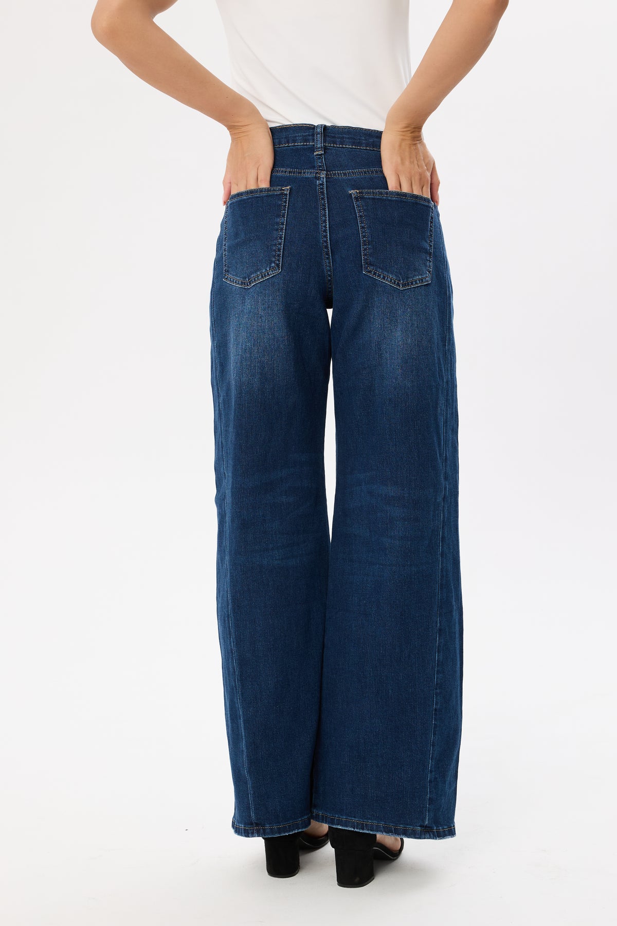 Spodnie jeansowe WIDE LEG