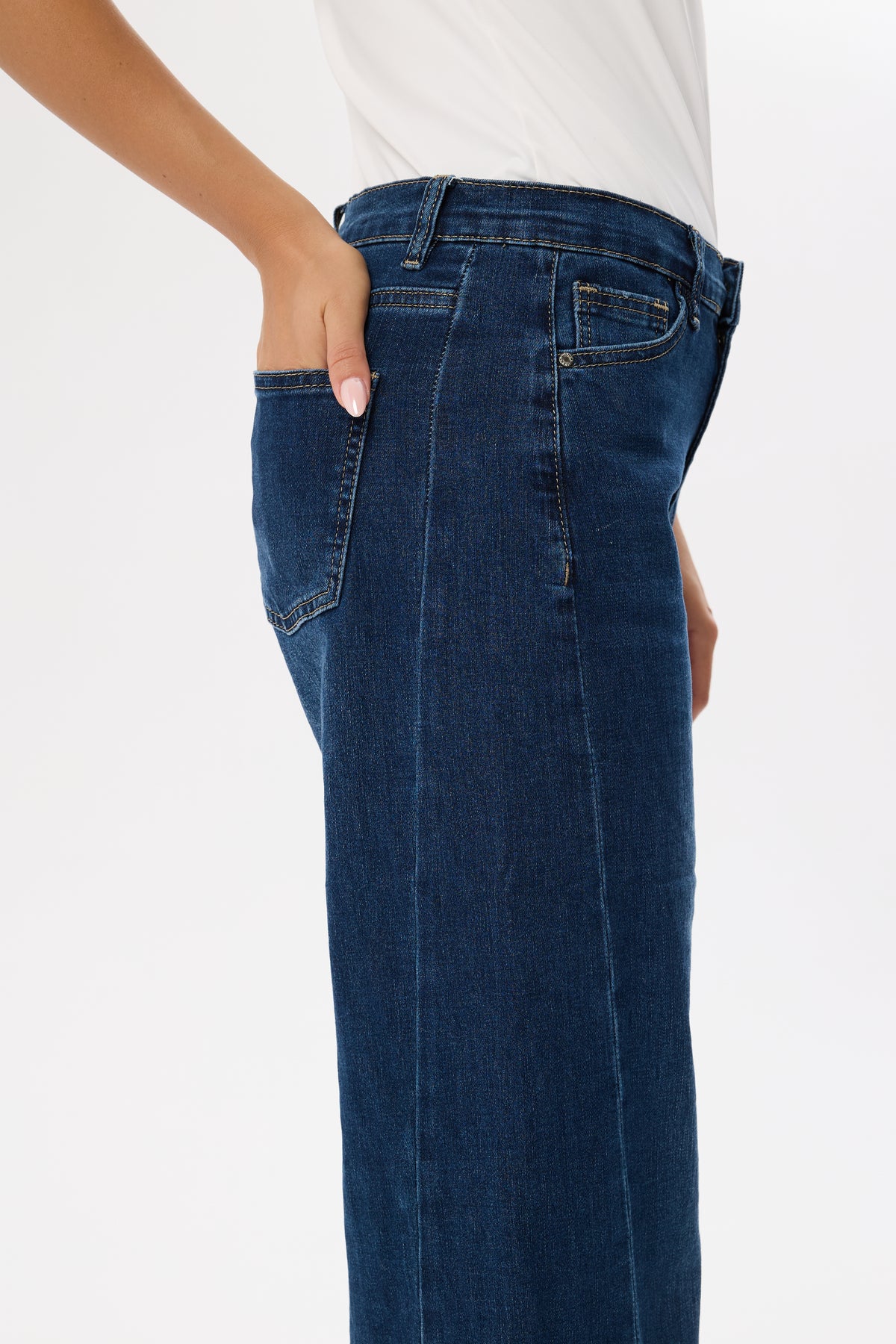 Spodnie jeansowe WIDE LEG