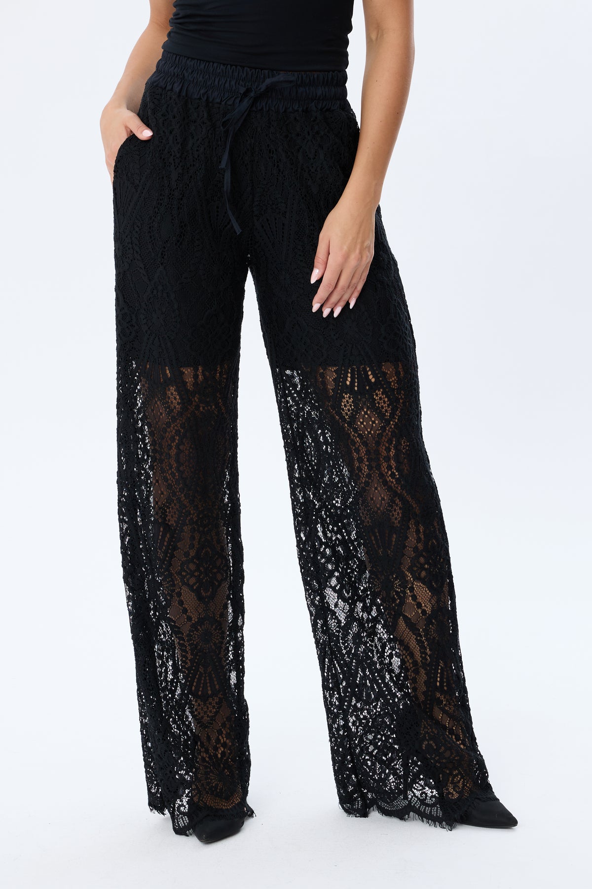 Koronkowe spodnie LACE